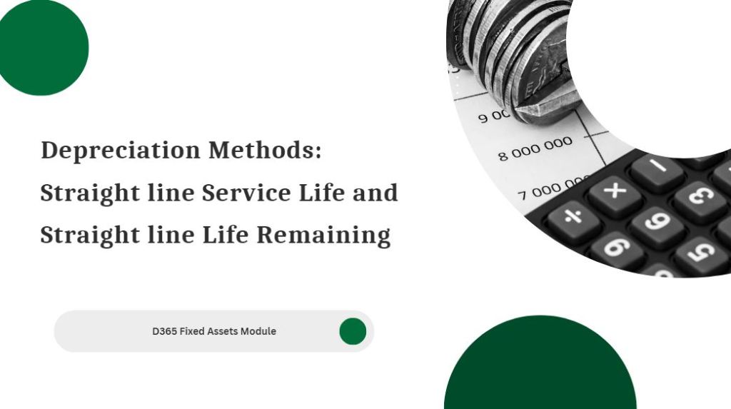 Straight Line Service Life VS Straight Line Life&nbsp;Remaining